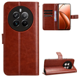 Klopové pouzdro pro Realme 12 Pro 5G / 12 Pro+ 5G, Crazy Horse Wallet, hnědé