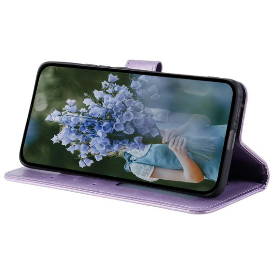 Klopové pouzdro pro Xiaomi Redmi Note 12 4G, Mandala, fialové