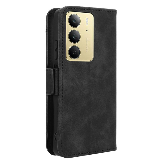 Klopové pouzdro pro Realme 14X / Realme C75, Card Slot, černé