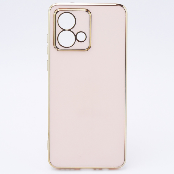 Pouzdro pro Motorola Moto G84 5G, Glamour CamShield, růžové rose gold