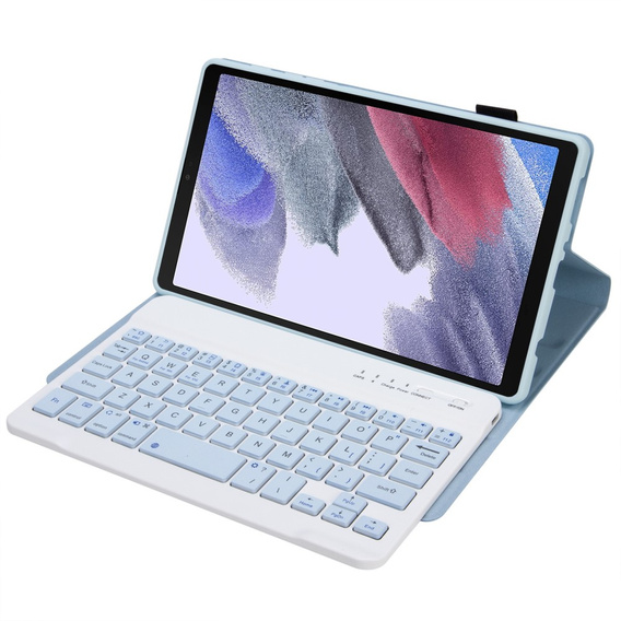 Pouzdro + klávesnice Samsung Galaxy Tab A7 Lite 8.7 T220 / 225, modré