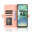Klopové pouzdro pro Xiaomi Redmi A5, Card Slot, růžové