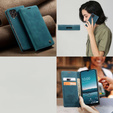 Pouzdro CASEME pro Samsung Galaxy M33 5G, Leather Wallet Case, modré