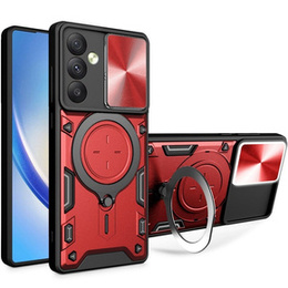 Pancéřové pouzdro pro Samsung Galaxy A54 5G, CamShield Slide, červené