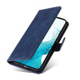 Klopové pouzdro pro Samsung Galaxy A34 5G, Leather Wallet, námořnicky modré
