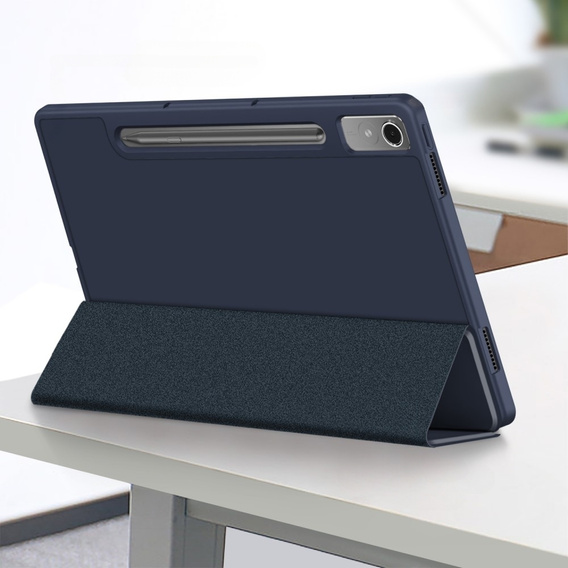 Pouzdro pro Lenovo Tab P12, Smartcase s prostorem pro stylus, námořnicky modré