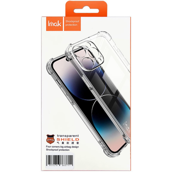 IMAK pouzdro pro Xiaomi Redmi Note 13 Pro 5G, Dropproof, průhledné