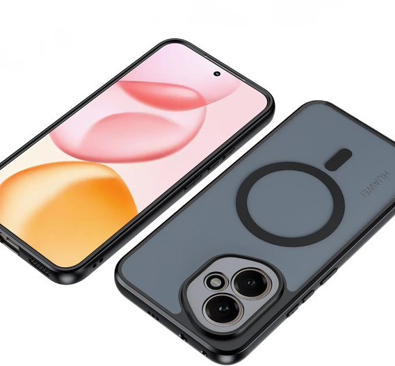 Pouzdro pro Honor 400 5G, pro MagSafe, ERBORD Matt Case, černý