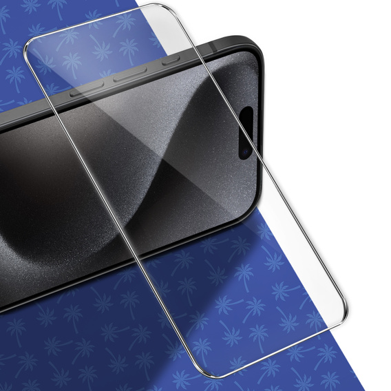 Tvrzené sklo Diamond Palm pro iPhone 15/15 Pro