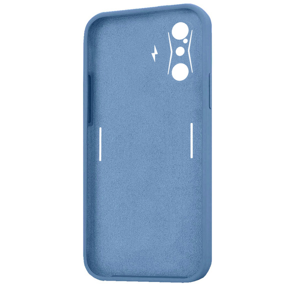 Pouzdro pro Xiaomi POCO F4 GT, Silicone Lite, modré
