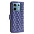 Klopové pouzdro pro Xiaomi Redmi Note 13 Pro 5G, Wallet, BINFEN COLOR, modré