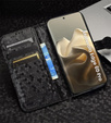 Flipové pouzdro pro Motorola Edge 60 Pro, Wallet Rhombus, černé