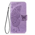 Pouzdro s klopou Butterfly pro Honor Magic 8 Lite