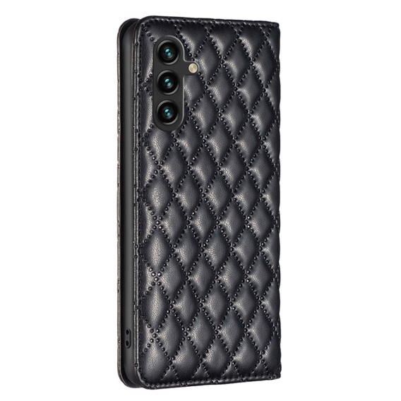 Klopové pouzdro pro Samsung Galaxy A35 5G, Wallet, BINFEN COLOR, černé