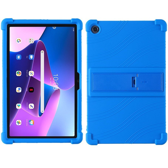 Silikonový obal pro Lenovo Tab M10 Plus 10.6 Gen 3 TB-125F TB-128F, Impact, pancéřovaný, námořnicky modré