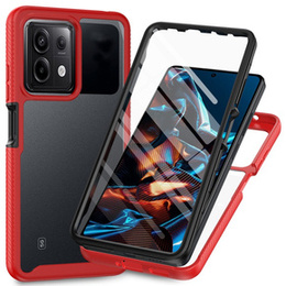 Pouzdro pro Xiaomi Redmi Note 13 Pro 5G, Shockproof, s fólií, červené