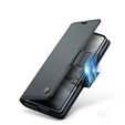 CASEME Litchi Wallet flipové pouzdro pro Samsung Galaxy Z Fold7 5G