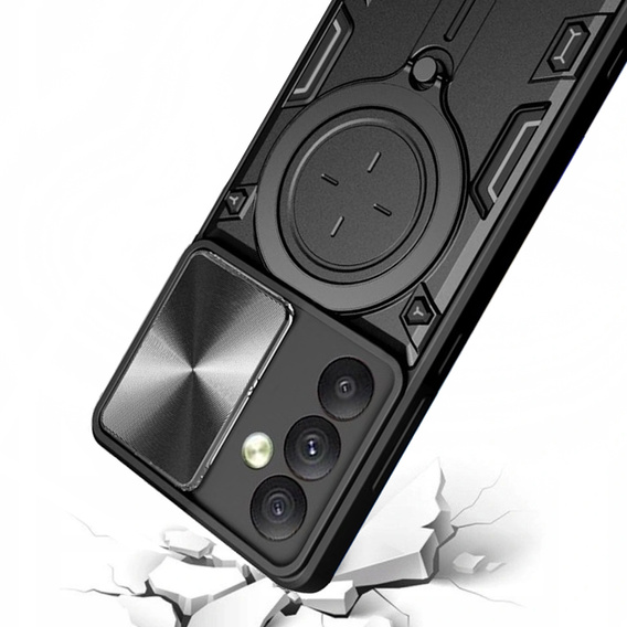 Pancéřové pouzdro pro Samsung Galaxy A54 5G, CamShield Slide, černé