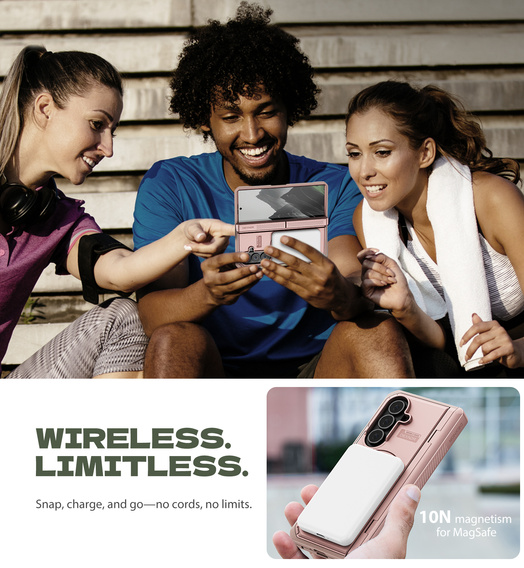 Pouzdro Dexnor Magnetic s dvojitými stojánky pro Samsung Galaxy Z Fold7