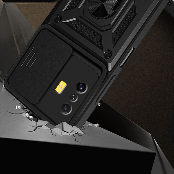 Pouzdro pro Xiaomi Poco F4 GT, CamShield Slide, černé