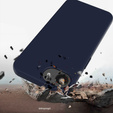 Pouzdro pro iPhone 16e, Silicone MagSafe, tmavě modrá
