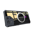 Pouzdro pro ASUS ROG Phone 8 Pro, s magnetickou fólií, transparentní / černé