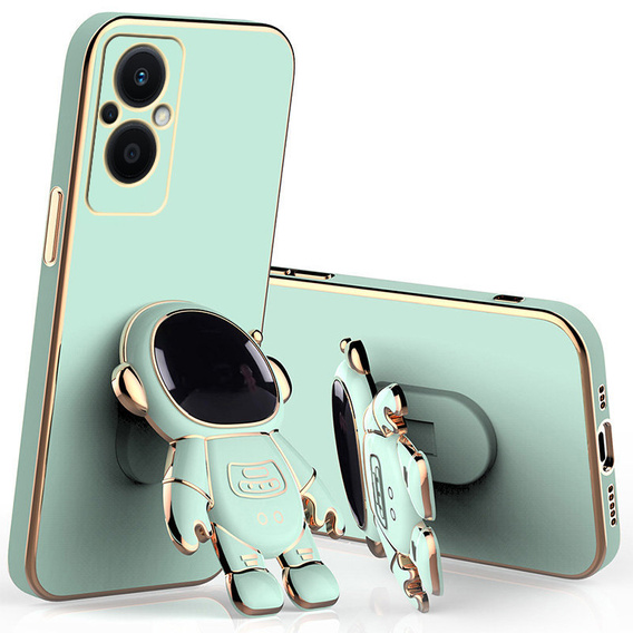 Pouzdro pro Oppo Reno7 Lite 5G, Astronaut, zelené