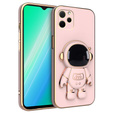 Pouzdro pro  Huawei Nova Y61, Astronaut, růžové
