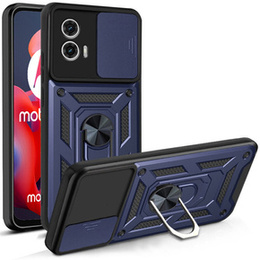 Pouzdro pro Motorola Moto G24 / G24 Power / G04, CamShield Slide, modré
