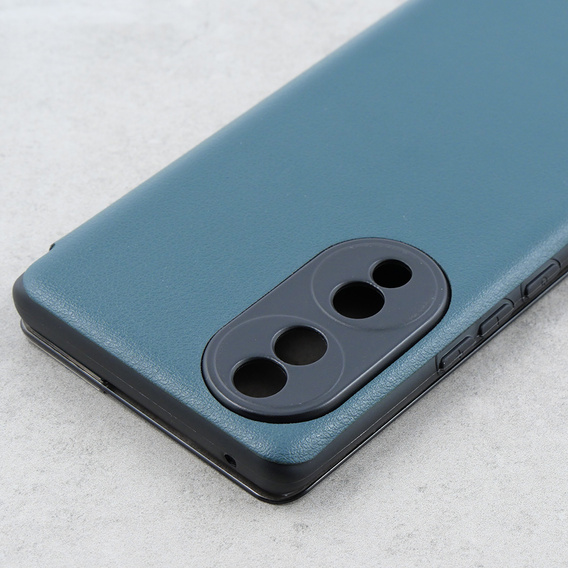 Flipové pouzdro pro Honor 70 5G, Side View, zelené