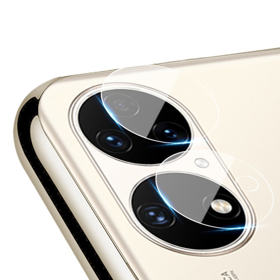 Tvrzené sklo na fotoaparát pro Huawei P50 Pro, modré