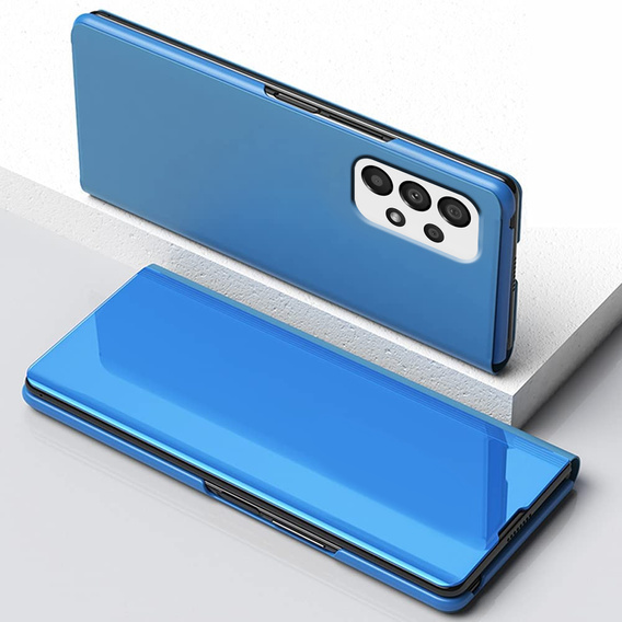 Pouzdro pro Samsung Galaxy A33 5G, Clear View, modré