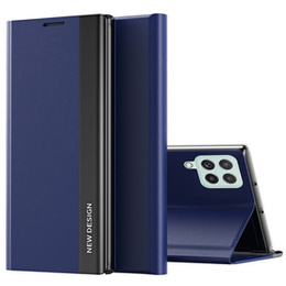 Klopové pouzdro pro Samsung Galaxy M33 5G, Side Magnetic, námořnicky modré