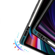 Pouzdro pro Samsung Galaxy Tab S10+ Plus, Dux Ducis MAGI, šedé