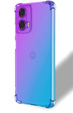 Pouzdro pro Motorola Moto G85, Gradient Dropproof, Fialová / modrá