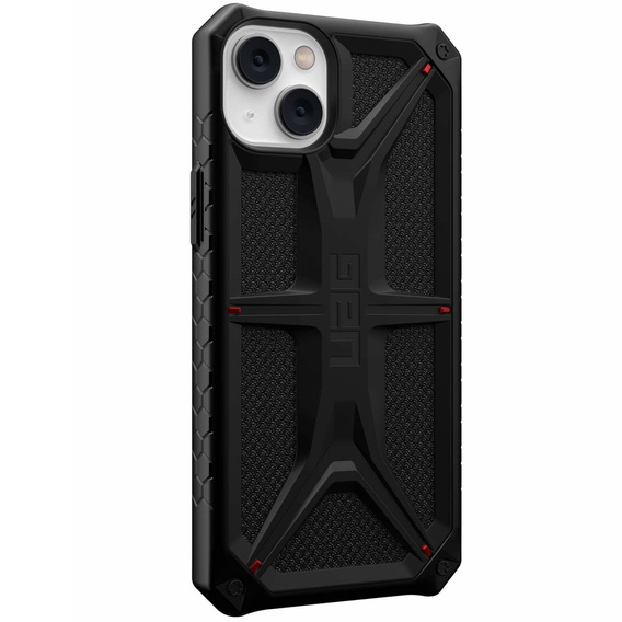 Pouzdro Urban Armor Gear pro iPhone 14 Plus, Monarch, Kevlar černé