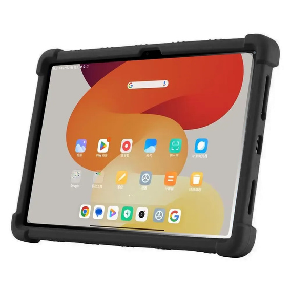 Silikonový obal pro Xiaomi Redmi Pad SE 11", Impact, pancéřovaný, černé