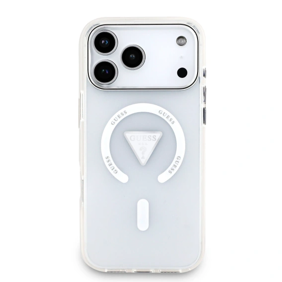Pouzdro GUESS IML Gradient Triangle Logo pro MagSafe pro iPhone 17 Pro