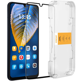 ENKAY Tvrzené sklo pro Samsung Galaxy A16 4G/5G, černé