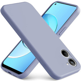 Pouzdro pro Realme 10 4G, Silicone Lite, fialové