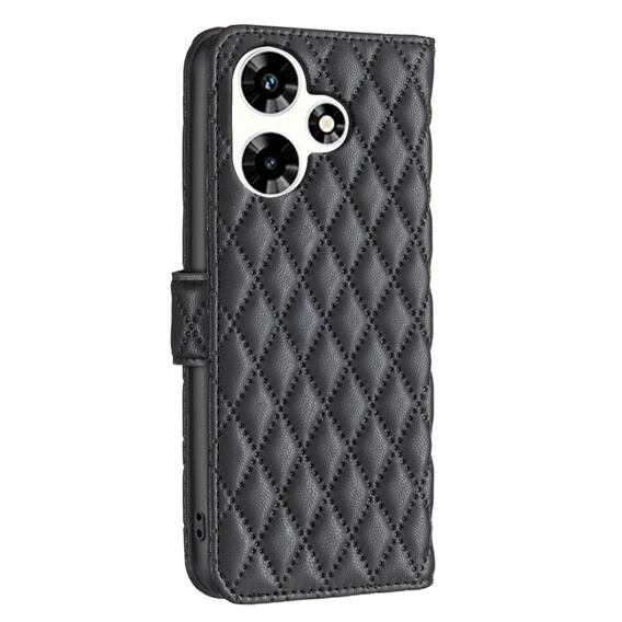 Klopové pouzdro pro Infinix Hot 30, Wallet, BINFEN COLOR, černé