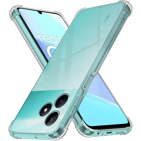 Pouzdro pro Realme C51, Dropproof, průhledné