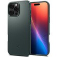 Pouzdro Spigen pro iPhone 16 Pro, Thin Fit Mag, zelené + 9H tvrzené sklo