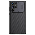 Pouzdro pro Samsung Galaxy S23 Ultra, obrněné Nillkin, CamShield Pro, černé