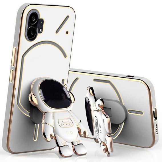 Pouzdro pro Nothing phone 1 5G, Astronaut, bílé