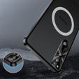 Ochranné pouzdro na fotoaparát pro Sony Xperia 1 V, CamShield MagSafe, transparentní / černé