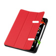 Pouzdro pro iPad Pro 11" 2024 (5 gen.), Smartcase s prostorem pro stylus, červené