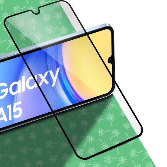 Tvrzené sklo 5D Full Glue Smart Palm pro Samsung Galaxy A15 4G/5G