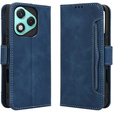 Klopové pouzdro pro Honor 400 Lite, Card Slot, námořnicky modré