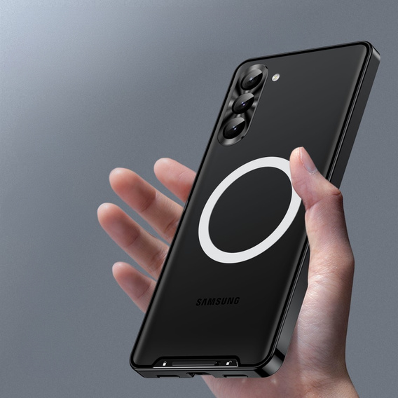 Ochranné pouzdro na fotoaparát pro Samsung Galaxy S23 Plus, CamShield MagSafe, transparentní / černé